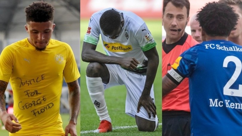 La Fifa frena la Bundesliga che vuole punire chi ha omaggiato Floyd