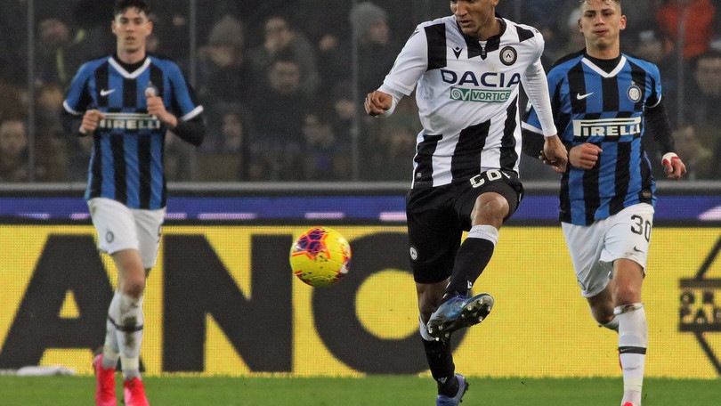 Udinese, allenamento con il gruppo per Becao