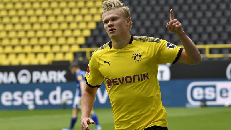 Borussia Dortmund, Haaland ha recuperato dall'infortunio
