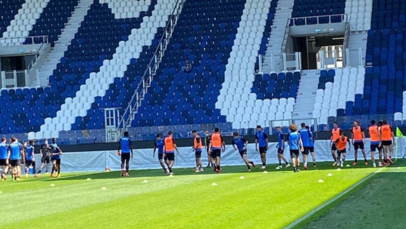 Atalanta, il Gewiss Stadium riapre per l'allenamento