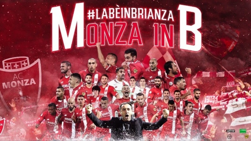 Delirio Monza: "Dopo 19 anni la Serie B è in Brianza"