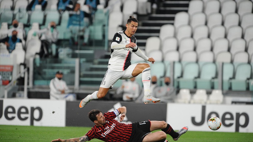 Coppa Italia, boom di ascolti in tv per Juve-Milan