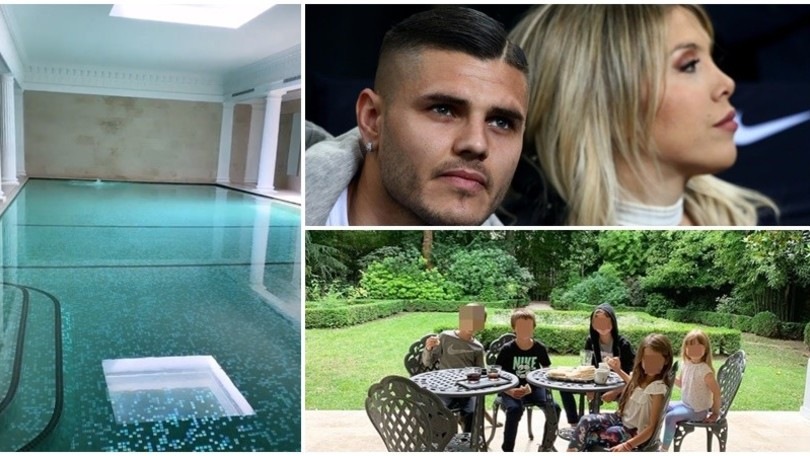 PSG, Icardi e Wanda Nara mostrano la loro nuova casa
