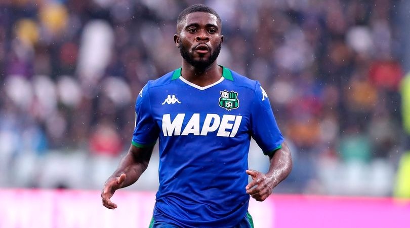 Sassuolo, risentimento alla gamba sinistra per Boga