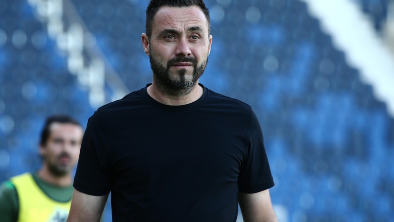 De Zerbi: "Caputo un lusso per il Sassuolo, l'ho corteggiato tanto"