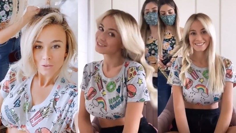 Diletta Leotta, cambio look su Instagram