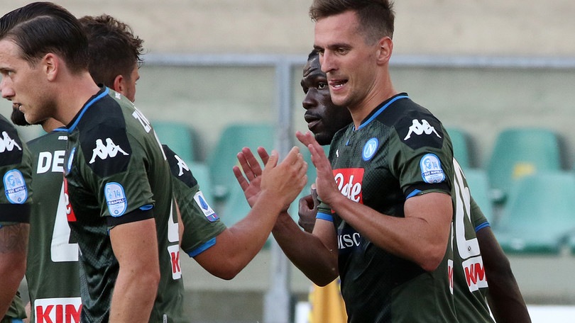 As: "Milik, l'Atletico Madrid in pressing"