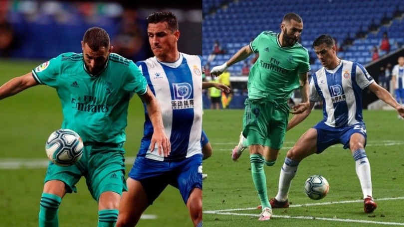 Benzema, l'assist di tacco alla Guti manda il Real Madrid primo