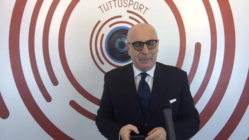 Casa Tuttosport. Goleada dell’Inter con il Brescia (6-0) e la TV di Suning veste Tonali di nerazzurro. Juve: caccia a due bomber
