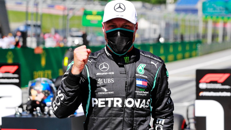 Gp Austria, Bottas: "Ho spinto la macchina al limite, pole speciale"