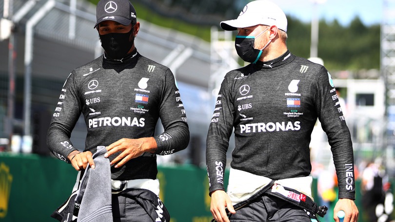 Gp Austria, Hamilton: "Partenza ideale, ottimo lavoro di Bottas"