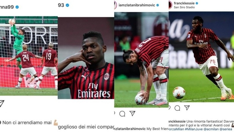 Milan, festa sui social. Ibra come Holly: "Pallone mio miglior amico"