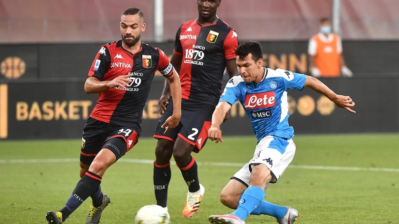 Genoa-Napoli 1-2, il tabellino