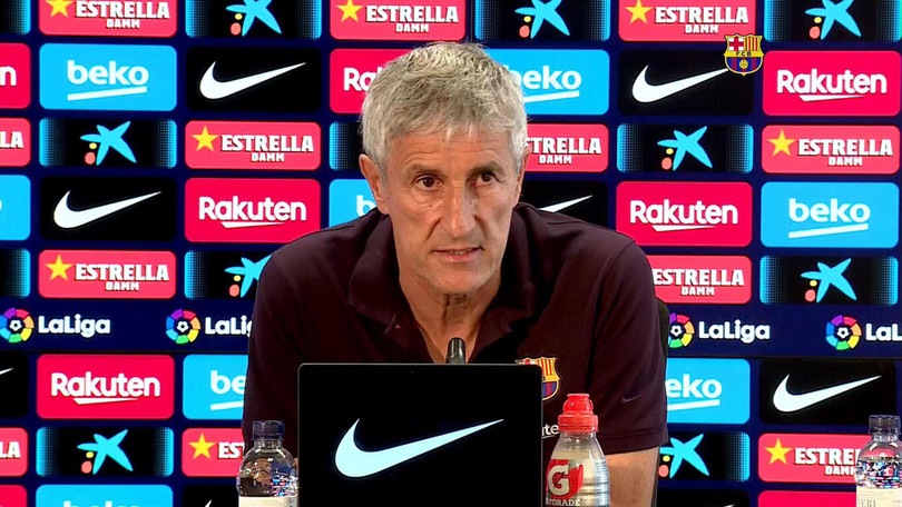 Setien: "Arthur può servire ancora al Barcellona"