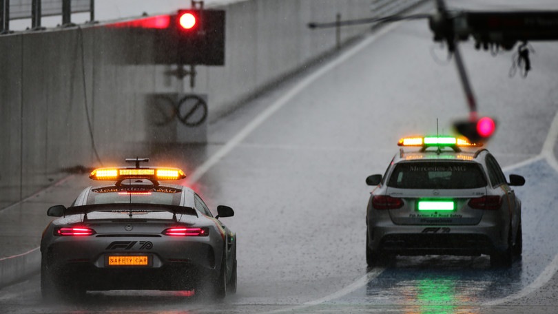 GP Stiria, temporale in Austria: qualifiche a rischio