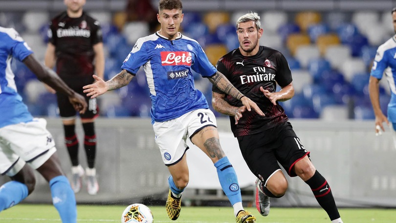 Napoli-Milan 2-2, il tabellino
