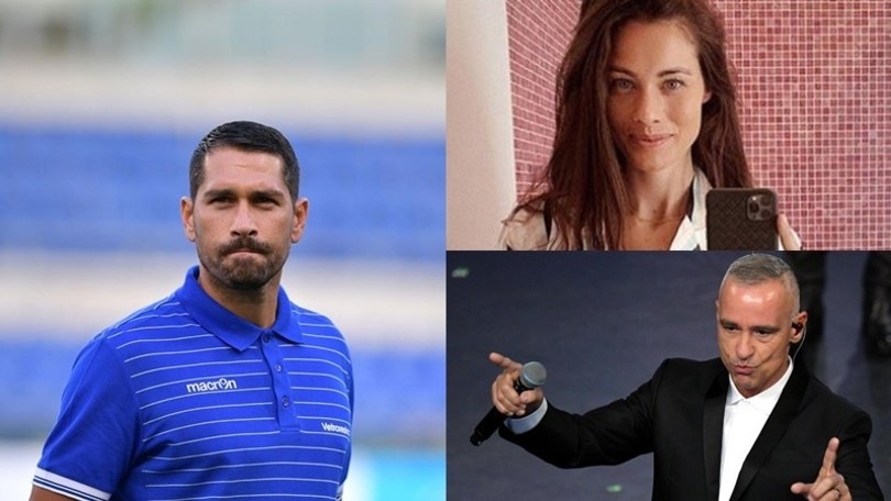 "Borriello pizzicato con la Pellegrinelli: flirt con l'ex moglie di Ramazzotti?"