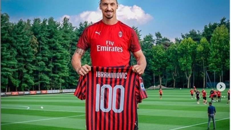 Ibrahimovic fa 100 col Milan: "Spero in tante altre presenze"