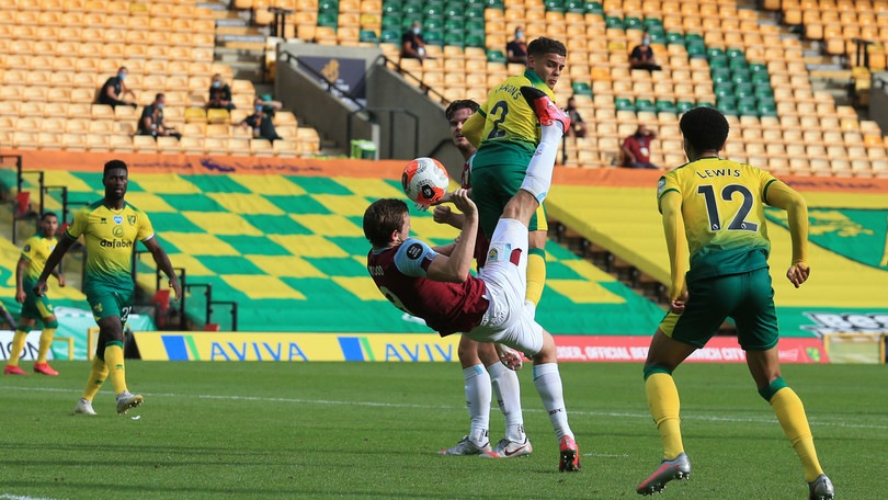Premier, Il Burnley batte il Norwich già retrocesso