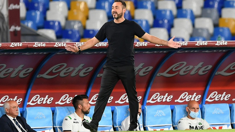 Sassuolo, De Zerbi: "Innamorato dei miei, ma voglio più convinzione"