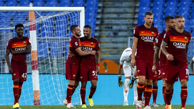 Roma-Fiorentina 2-1, il tabellino