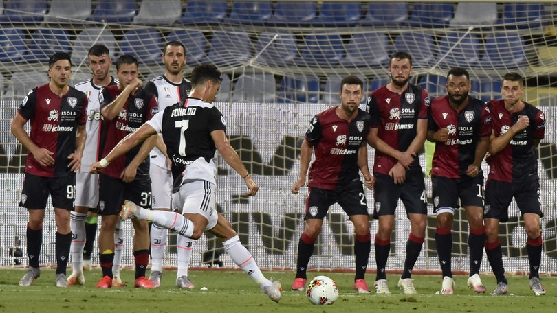 Cagliari-Juve 2-0: Cristiano Ronaldo a -4 da Immobile