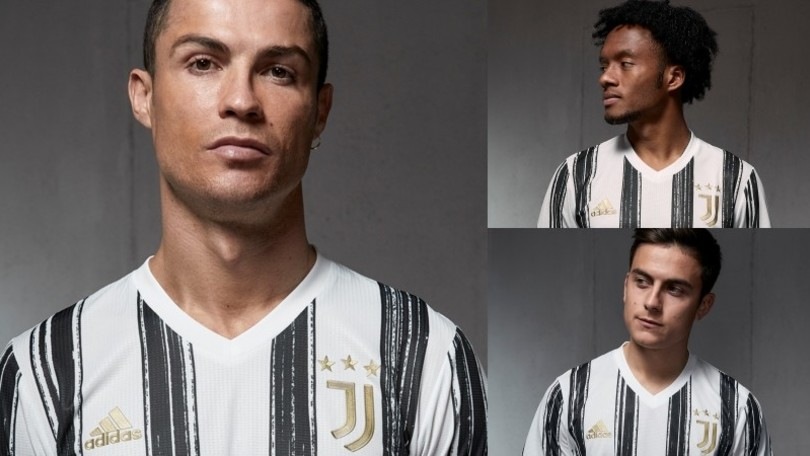 La Juve presenta la nuova maglia con Cristiano Ronaldo in copertina