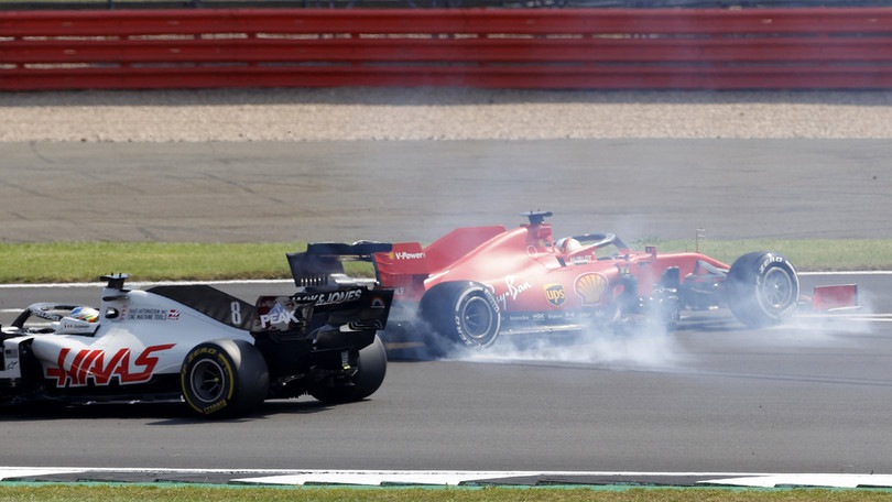 GP 70° Anniversario, Vettel: "Strategia errata. Il testacoda mi ha sorpreso"