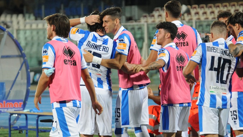 Play out, Pescara-Perugia 2-1: Galano e Maniero firmano la rimonta