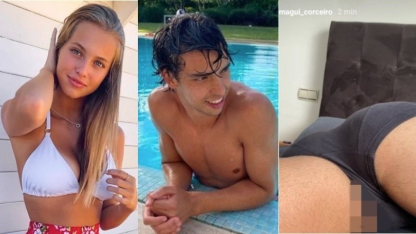 Joao Felix, la compagna pubblica una foto hot sui social per sbaglio