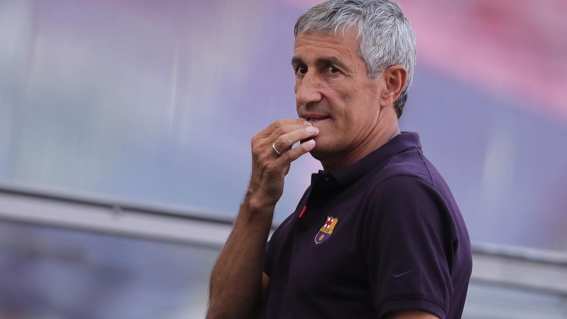 Barcellona, Setien punta il Bayern: "Lewandowski? Non è alla pari di Messi"