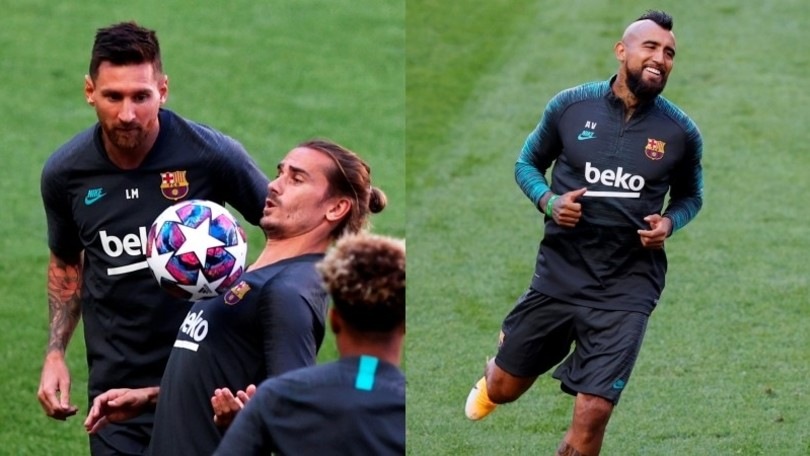 Barcellona a lavoro per battere il Bayern: Vidal carico, Messi tira il gruppo