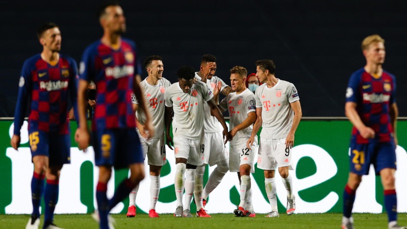 Il Bayern Monaco umilia il Barcellona e vola in semifinale: termina 8-2