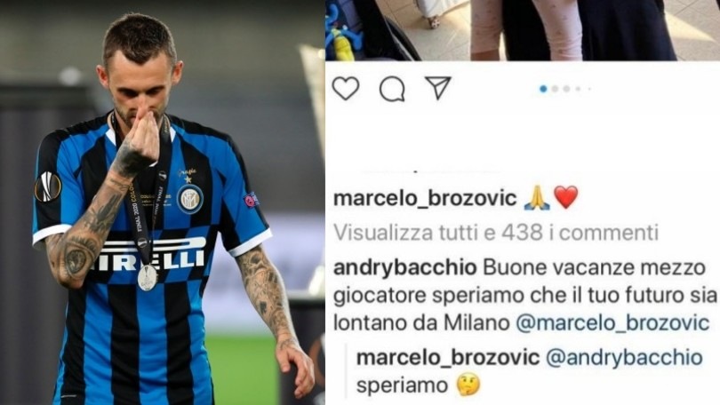 Brozovic, tifosi dell’Inter furiosi per un commento sui social