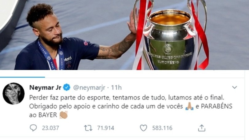 Neymar, gaffe su Twitter: sbaglia a scrivere Bayern e il Leverkusen ringrazia