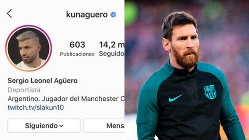Aguero chiama Messi al Manchester City: ecco cosa ha fatto