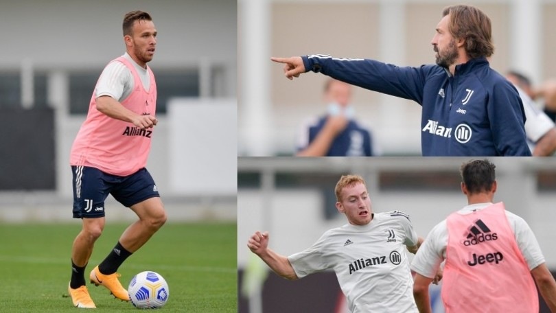 Juve al lavoro: Arthur e Kulusevski brillano davanti a Pirlo