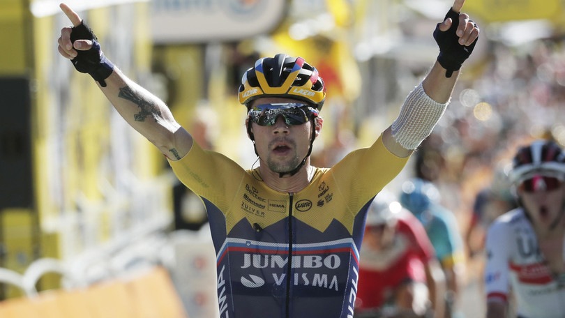 Tour de France, Roglic trionfa nella quarta tappa
