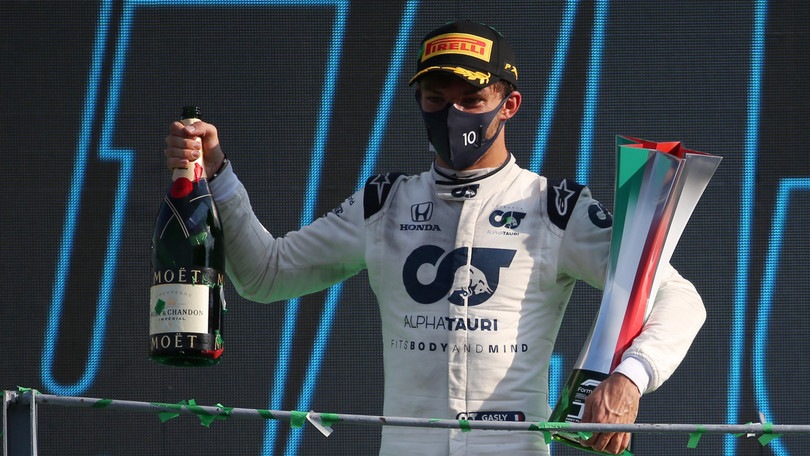 GP Italia, Gasly: "Gara folle, che vittoria incredibile!"