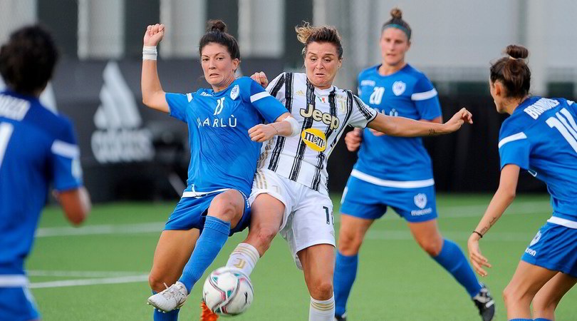La Juve batte 2-0 il San Marino e resta in vetta con Milan e Fiorentina