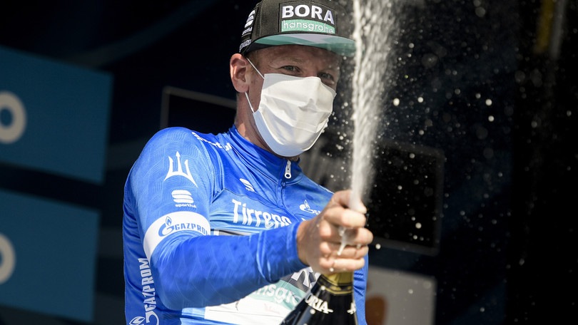 Tirreno-Adriatico, successo Ackermann nella seconda tappa