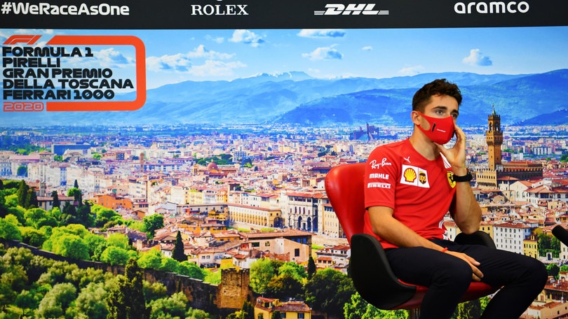 GP Toscana, Leclerc: "Guidare la Ferrari è una motivazione in più"