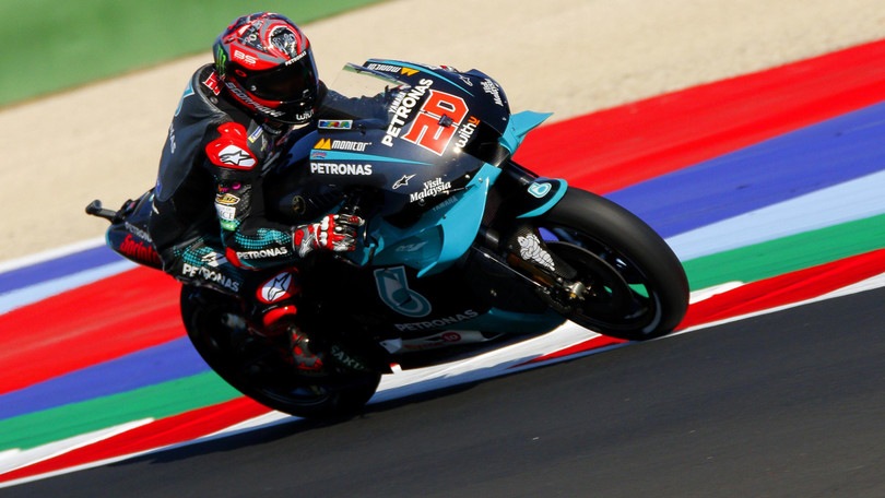 Gp San Marino: Quartararo vola nelle libere 4, Rossi ottavo