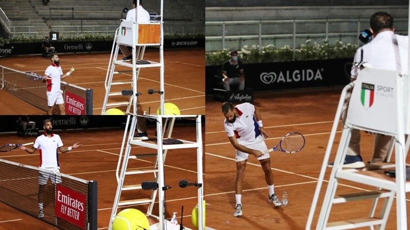 Ko con Sinner, Paire è una furia!
