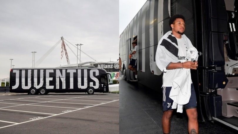 Juve, ecco il nuovissimo pullman disegnato dai tifosi