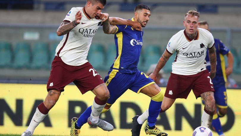 Verona-Roma 0-0, il tabellino