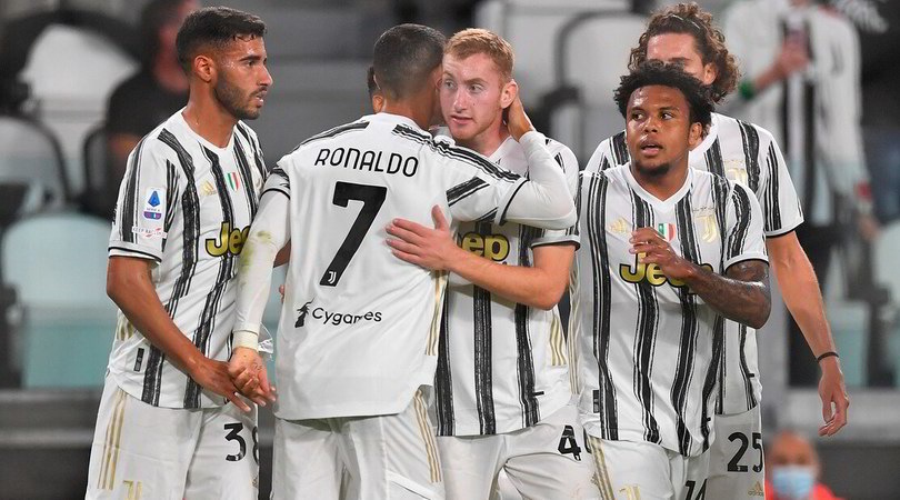 Serie A, Juve-Sampdoria 3-0: Kulusevski, Bonucci e Cristiano Ronaldo show