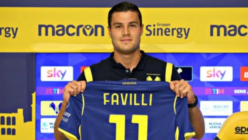 Favilli: "Verona, sono un attaccante da doppia cifra"
