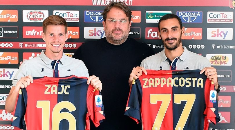 Zappacosta e Zajc si presentano: "Il Genoa è la squadra giusta"