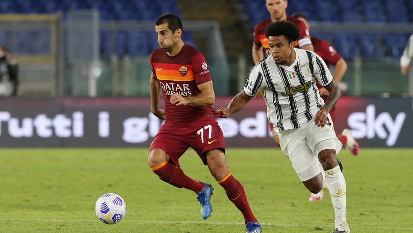 Roma-Juve 2-2, il tabellino